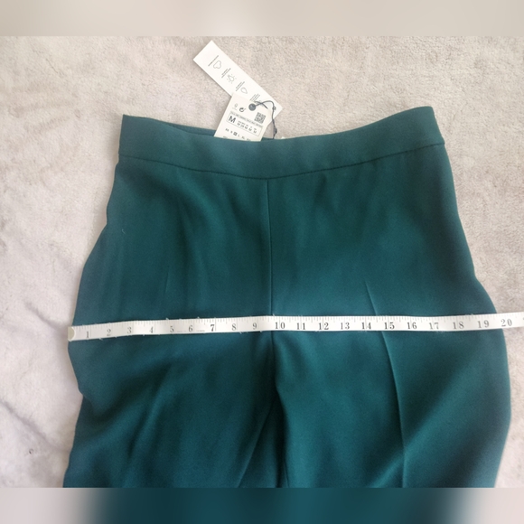 Zara flowy pants green sizes M, last one BNWT - Picture 6 of 10